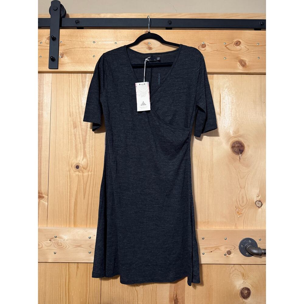 PrAna NWT Womens Nadia Dress Black XL